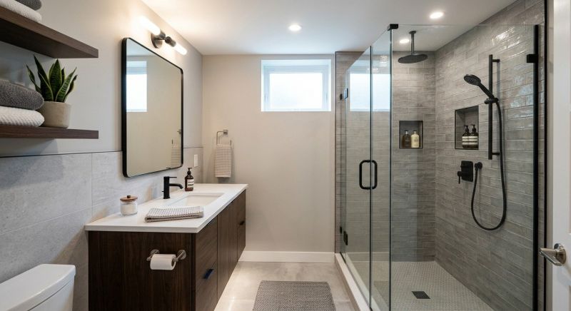 Basement Bathroom Remodeling in Portland, ME