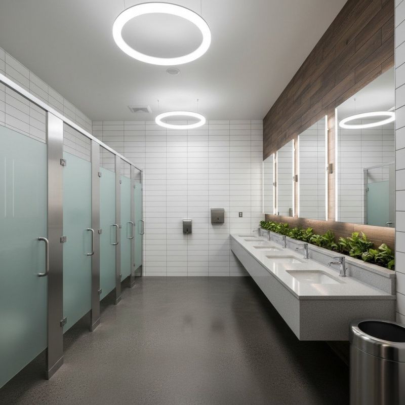 Office Bathroom Renovation in Denver County, CO
