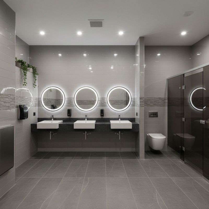 Office Restroom Renovation in Denver County, CO