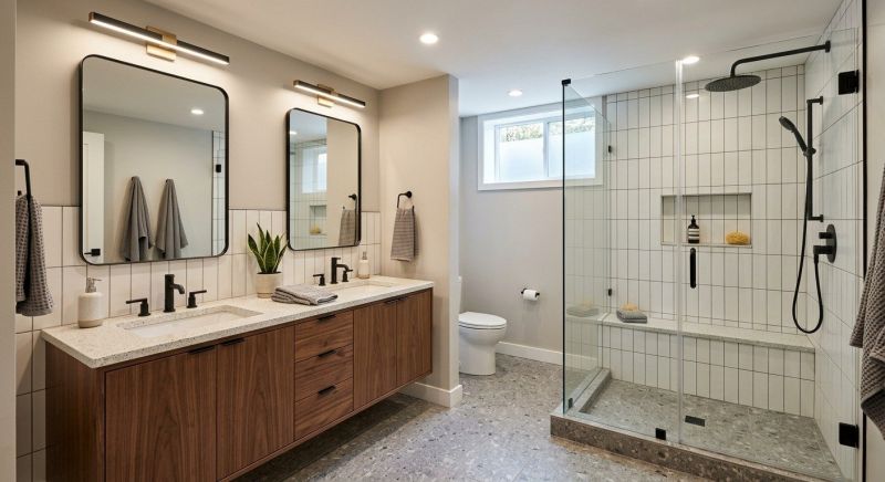 Basement Bathroom Remodeling in Palm Coast, FL