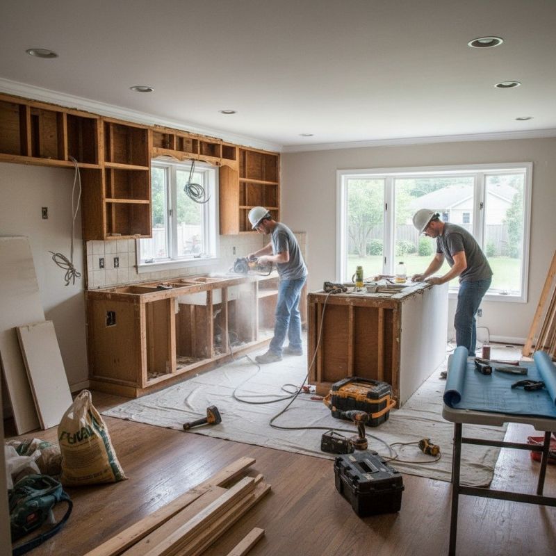 Kitchen Floor Renovation in Alpharetta, GA