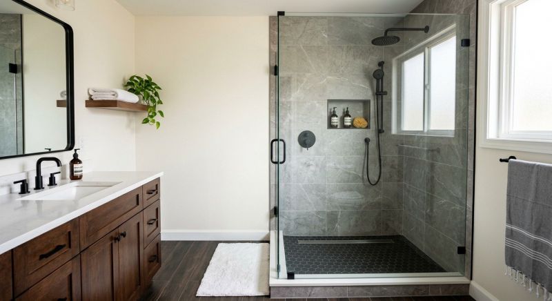 Tub To Shower Conversion in Framingham, MA